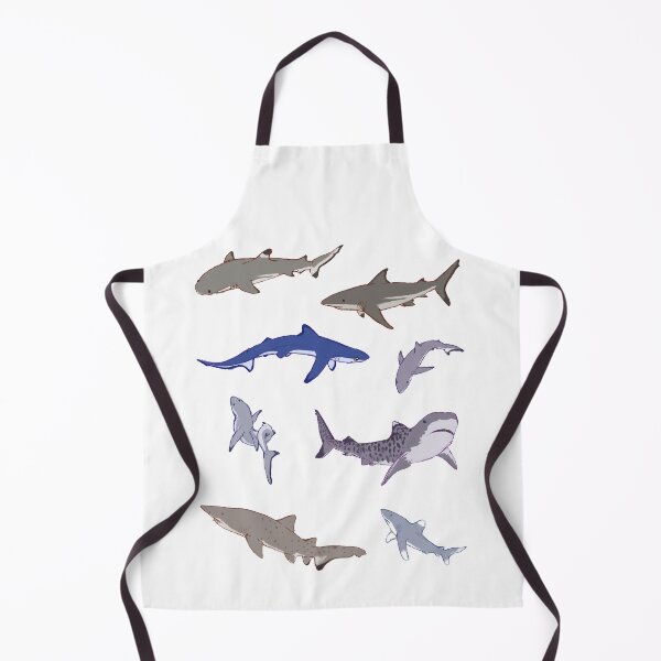 Item preview, sharks!! lots of sharks!!! designed and sold by sin0phodon.