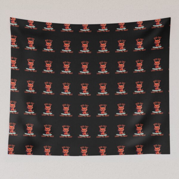 Item preview, Red cat loves the most 3 designed and sold by OnionsFamily.