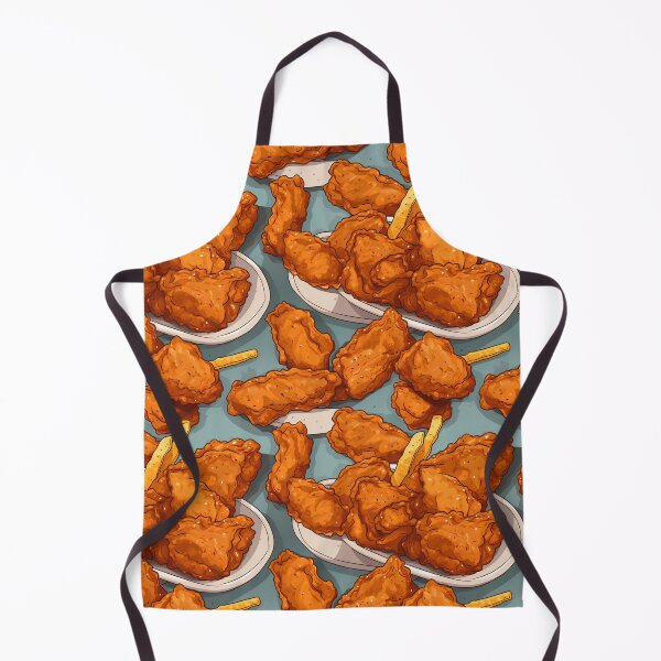 Item preview, fried chicken seamless designed and sold by Ttthunder123.
