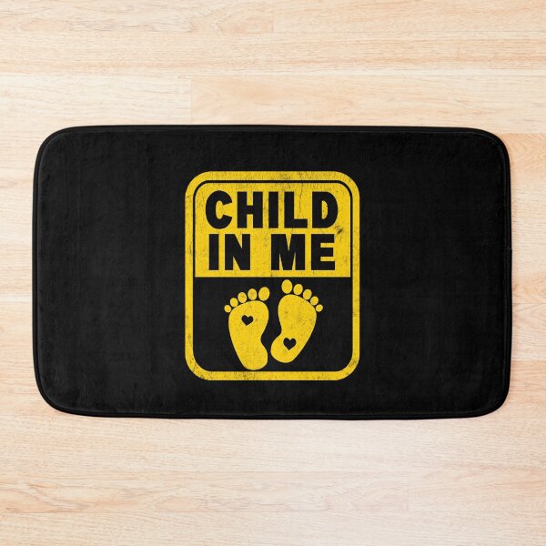 Item preview, Child in Me for Mom To Be Pregnancy Announcement with Baby On Board Sign designed and sold by ARTsPlural.