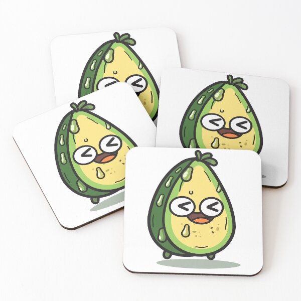 Item preview, Funny avocado - sticker & pattern designed and sold by Kompromisss.