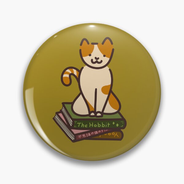 Item preview, Bookish Cat - Kawaii Cat Reading Stack designed and sold by Chigurena.