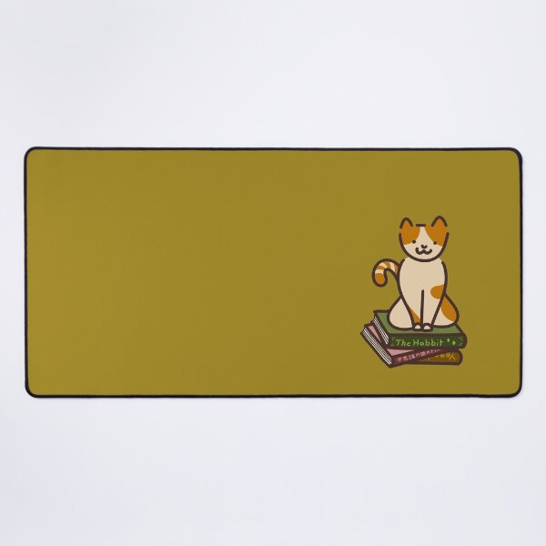 Item preview, Bookish Cat - Kawaii Cat Reading Stack designed and sold by Chigurena.