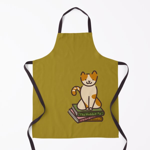Item preview, Bookish Cat - Kawaii Cat Reading Stack designed and sold by Chigurena.