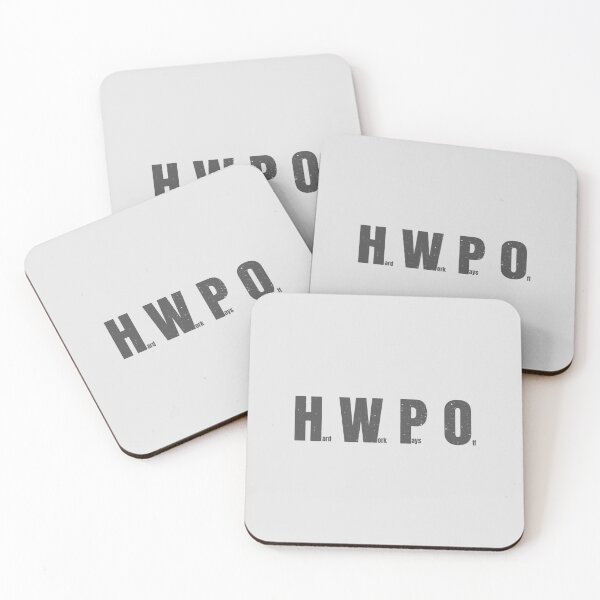Item preview, HWPO Hard Work Pays Off designed and sold by Art Happens.