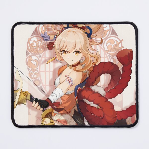 Item preview, Yoimiya Official Poster designed and sold by Astral Drop.