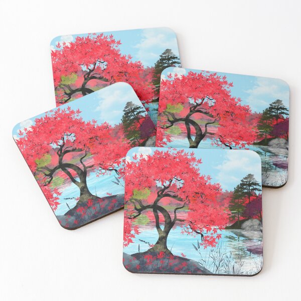 Item preview, Red Trees designed and sold by gracefullizard.