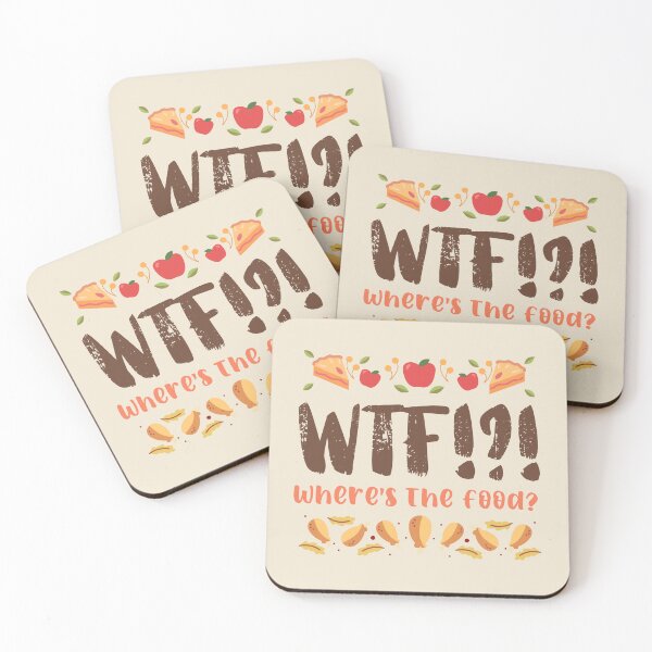 Item preview, WTF: Where's the Food Thanksgiving V.2 designed and sold by PlayaPlayas.