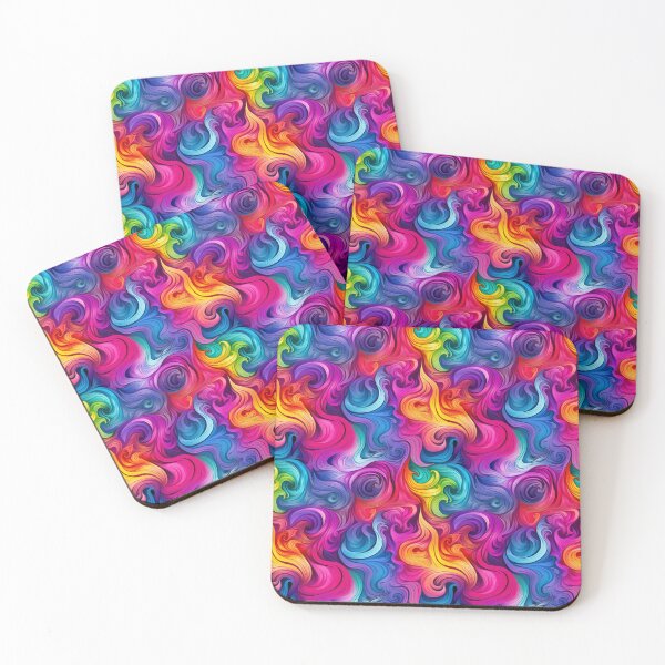Item preview, Tie-dye swirls pattern designed and sold by Imaginaria Inkworks.