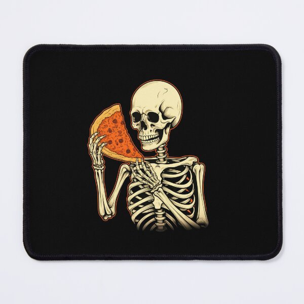 Item preview, Halloween Pizza Skeleton designed and sold by Mateusz Majcherek.