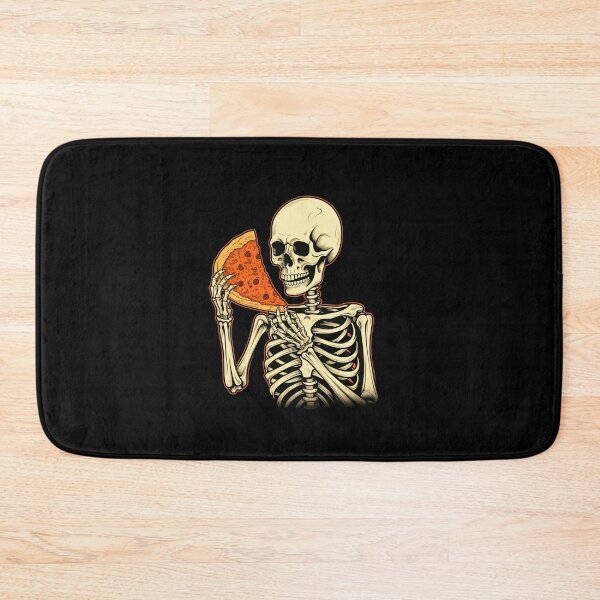 Item preview, Halloween Pizza Skeleton designed and sold by Mateusz Majcherek.
