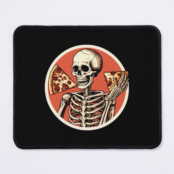 Item preview, Halloween Pizza Skeleton designed and sold by Mateusz Majcherek.