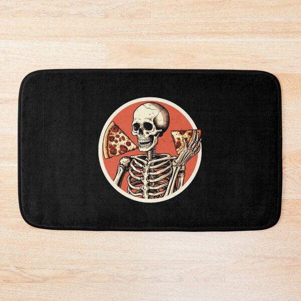 Item preview, Halloween Pizza Skeleton designed and sold by Mateusz Majcherek.