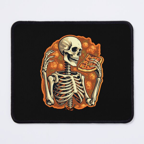 Item preview, Halloween Pizza Skeleton designed and sold by Mateusz Majcherek.