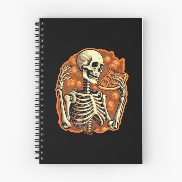Item preview, Halloween Pizza Skeleton designed and sold by Mateusz Majcherek.