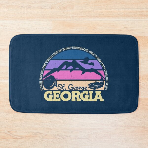 Item preview, St. George Georgia Sunset Retro Vintage Local Pride Logo designed and sold by CRHPOD20.