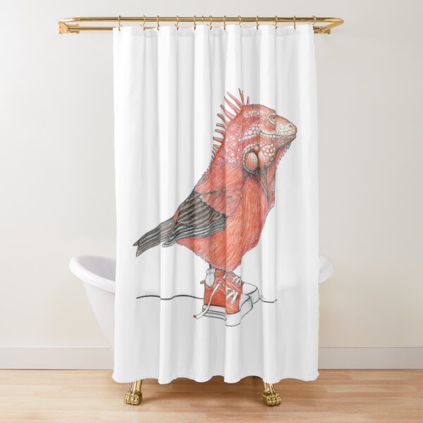 Item preview, Hawaiian Akepa Iguana in Low Tops designed and sold by JimsBirds.