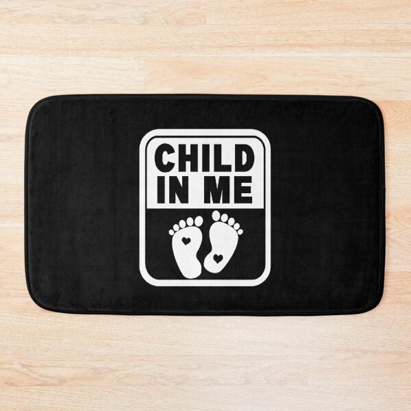 Item preview, Child in Me for Mom To Be Pregnancy Announcement with Baby On Board Sign designed and sold by ARTsPlural.