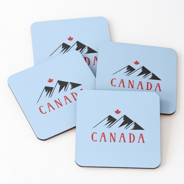 Item preview, Cool Canada Mountains Canadian Maple Leaf Light-Color designed and sold by TinyStarCanada.