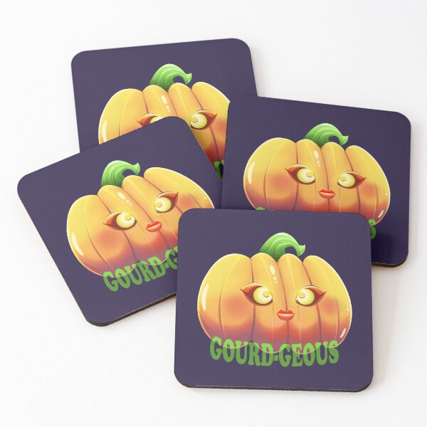 Item preview, Gourd-geous Halloween Pumpkin designed and sold by Angele Gougeon.