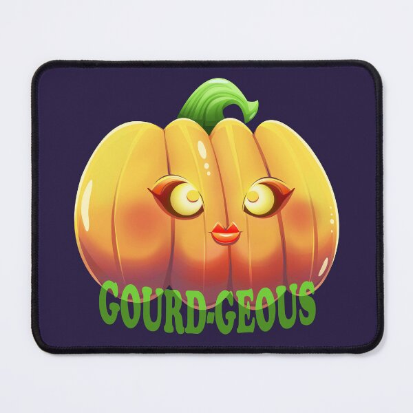 Item preview, Gourd-geous Halloween Pumpkin designed and sold by Angele Gougeon.
