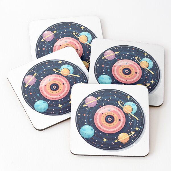 Item preview, Cute vinyl solar system designed and sold by AllDayKawaii.