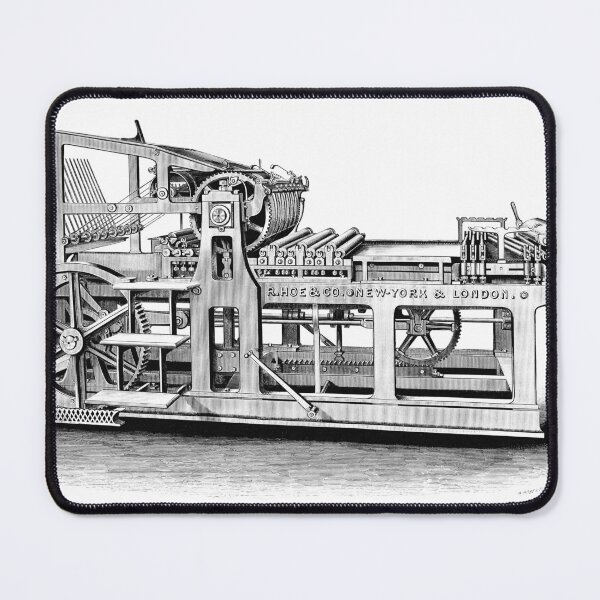 Item preview, Hoe Patent Lithographic Power Press designed and sold by StbdCapsized.