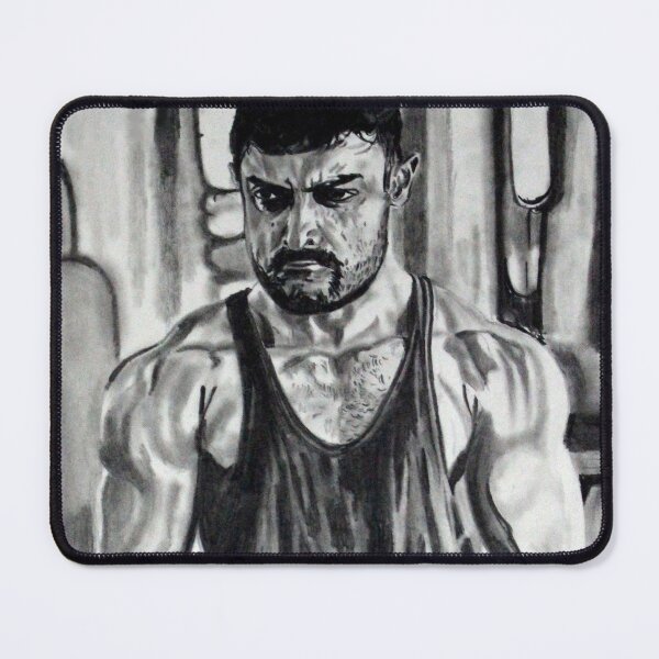 Item preview, Aamir khan Dangal movie Drawing designed and sold by MubaraksArt.