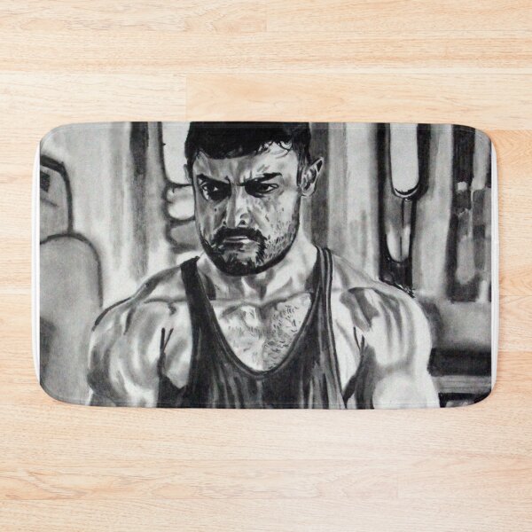 Item preview, Aamir khan Dangal movie Drawing designed and sold by MubaraksArt.