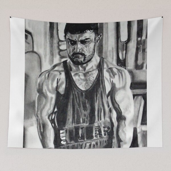 Item preview, Aamir khan Dangal movie Drawing designed and sold by MubaraksArt.