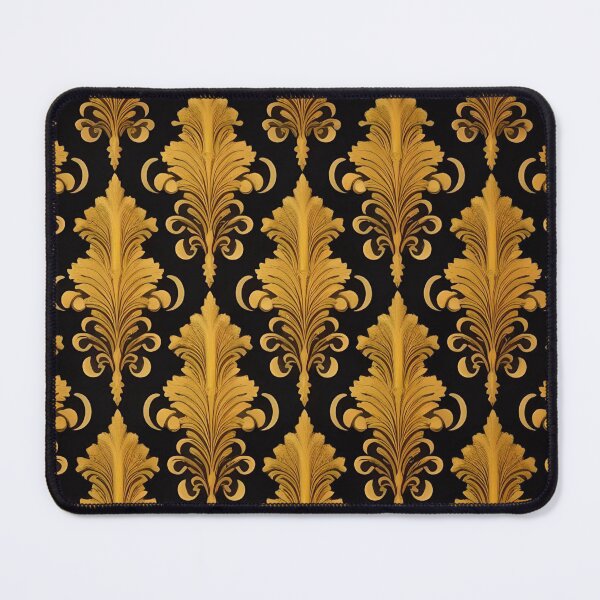 Item preview, Black & Gold Damask designed and sold by DesignsByPrnces.