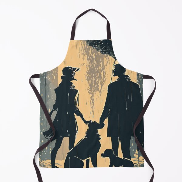 Item preview, Under the rain with dogs designed and sold by GGardenStudio.