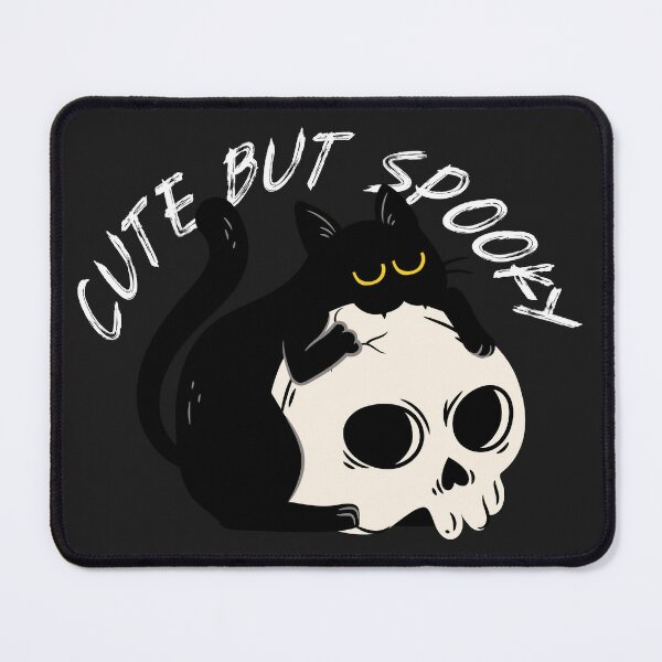 Cute Cat & Skull Pastel Goth