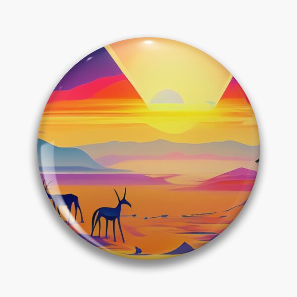 Artikelvorschau, Colourful sunset and landscape entworfen und verkauft von GGardenStudio.