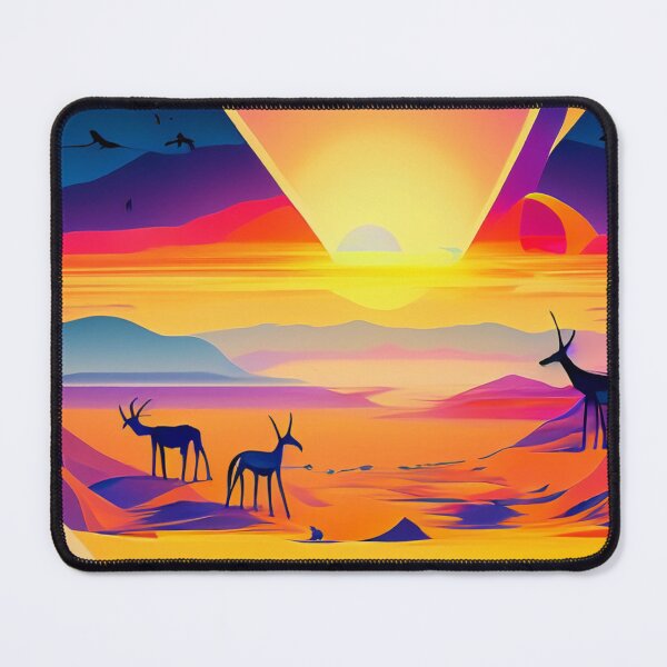 Artikelvorschau, Colourful sunset and landscape  entworfen und verkauft von GGardenStudio.