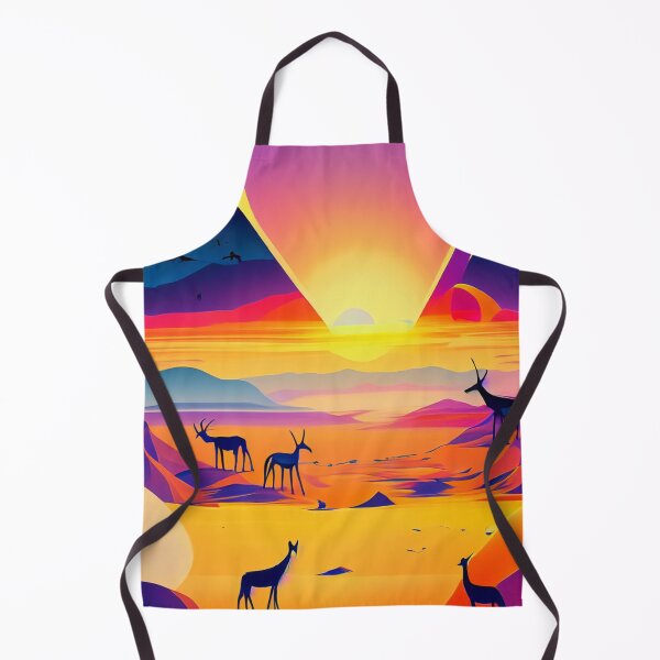 Aperçu de l'œuvre Colourful sunset and landscape créée et vendue par GGardenStudio.