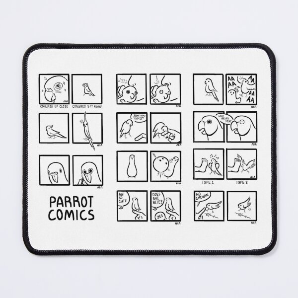 Item preview, Parrot Comics designed and sold by aliasblackbird.