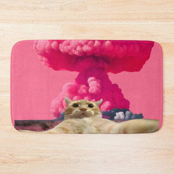 Item preview, Nuclear Bomb Survival Cat designed and sold by SafiannaSpace.