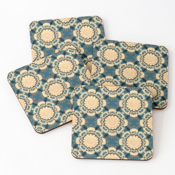 Item preview, Vintage lace doilies pattern designed and sold by Imaginaria Inkworks.
