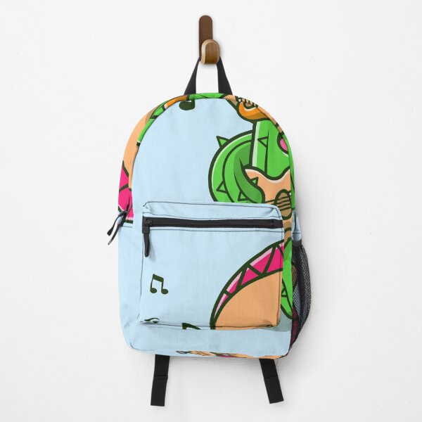 Item preview, Cute Cactus Playing Guitar with Sombrero Hat Cartoon Vector Icon designed and sold by hjian8219.