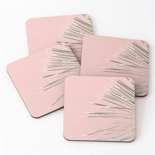 Item preview, Green palm against pink wall designed and sold by MirjamBroekhof.