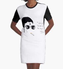Trap Graphic T-Shirt Dress