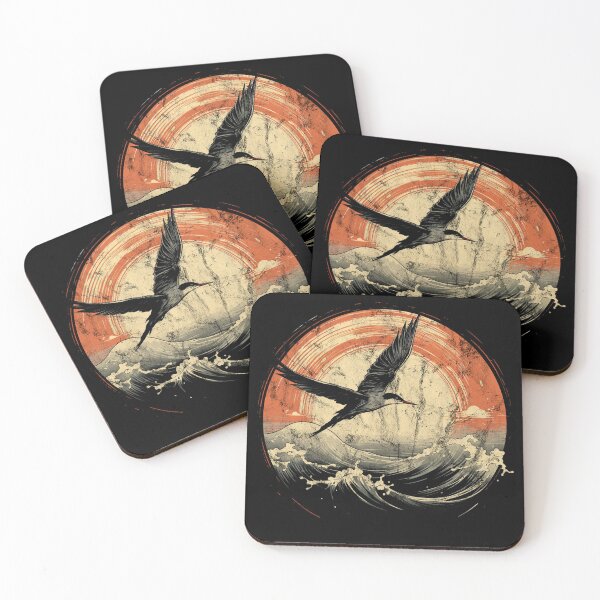 Item preview, A Tern / Seabird - Distressed Vintage Street Art Bird designed and sold by GVRDesign.