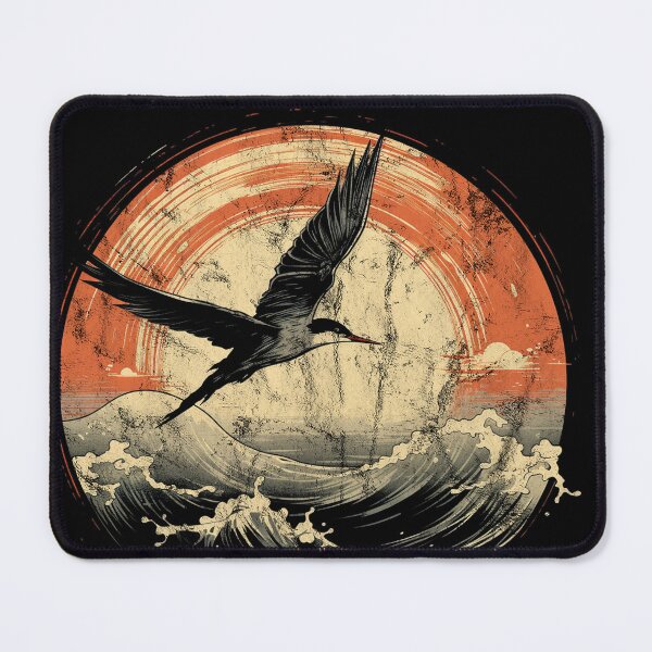 Item preview, A Tern / Seabird - Distressed Vintage Street Art Bird designed and sold by GVRDesign.