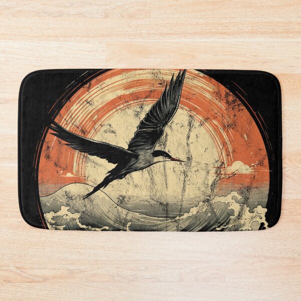 Item preview, A Tern / Seabird - Distressed Vintage Street Art Bird designed and sold by GVRDesign.