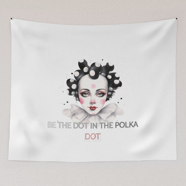 Item preview, Be the Dot in the Polka - A Fun and Creative Graphic Design designed and sold by alaa-mously.