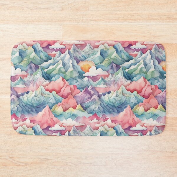 Item preview, Mountain Pattern designed and sold by Imaginaria Inkworks.