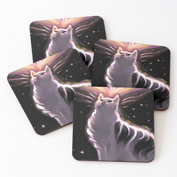 Item preview, Ethereal cat designed and sold by AJSRPrints.