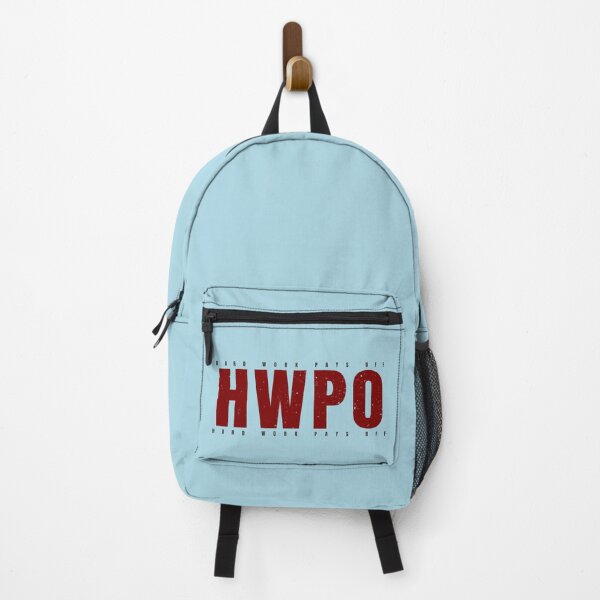 Item preview, HWPO Hard Work Pays Off blood red 2 designed and sold by Art Happens.