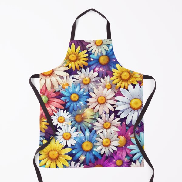 Item preview, Sparkling Colorful Daisy Flowers designed and sold by SeamCraft.